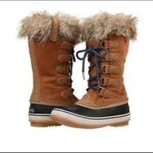 NWT Sorel Joan of Arctic Boot 9 Elk/Dark Mountain